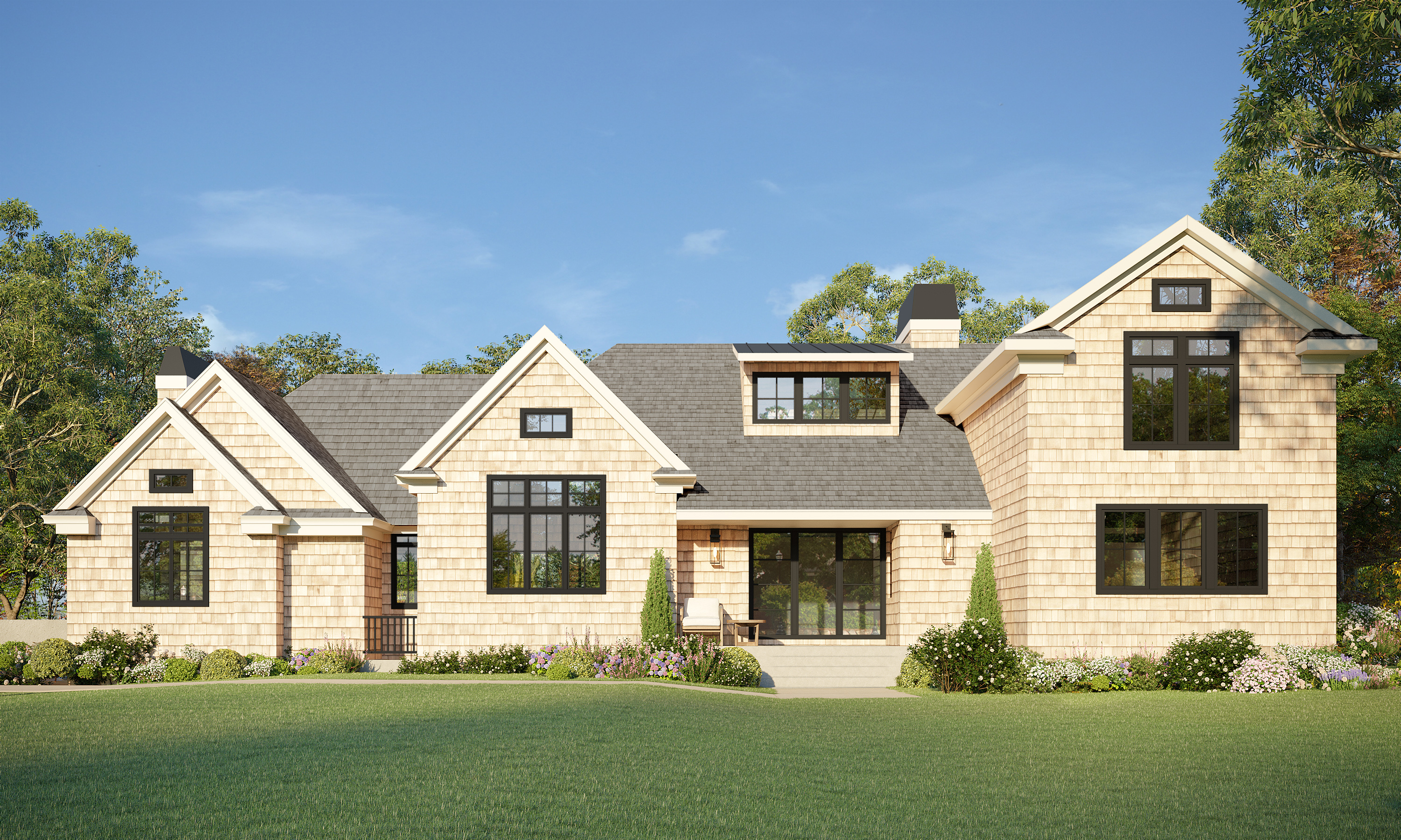 Completed ground-up residence in Water Mill